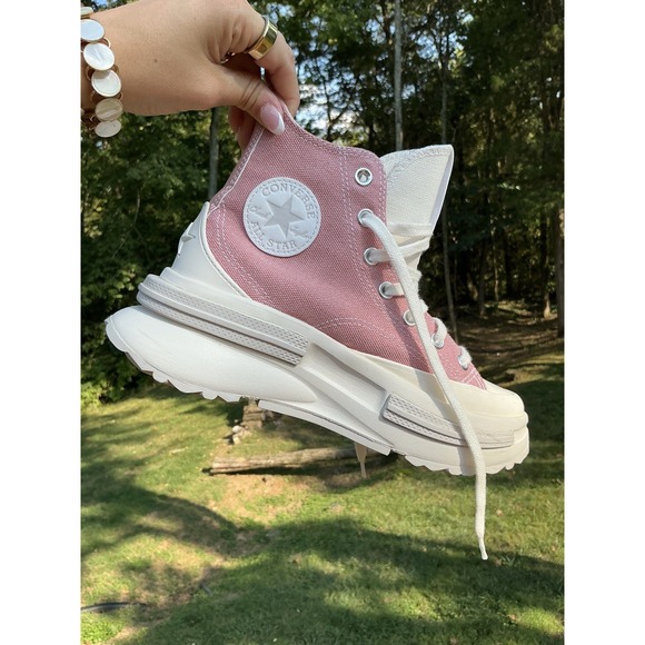 Converse Women's Run Star Legacy CX Hi Canvas Rush Pink Size 7.5 Platform - Picture 1 of 10